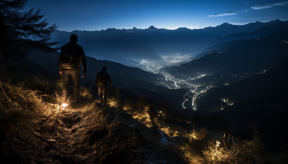 La bellezza nascosta del trekking notturno in montagna